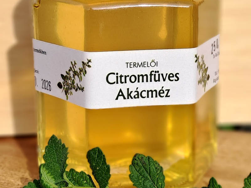 Citromfüves akácméz - 250g