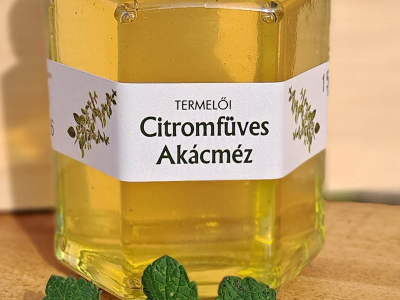 Citromfüves akácméz - 150g