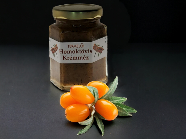 Homoktövises krémméz - 150g