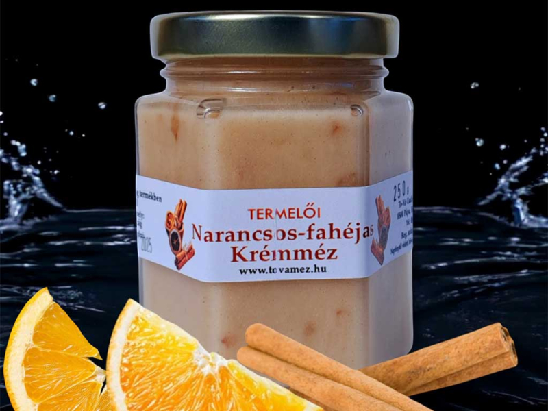 Narancsos-Fahéjas krémméz 250g