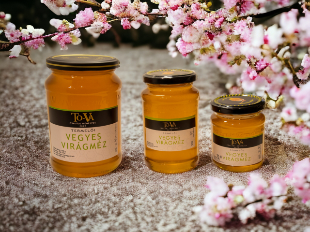 Vegyes virágméz - 450g