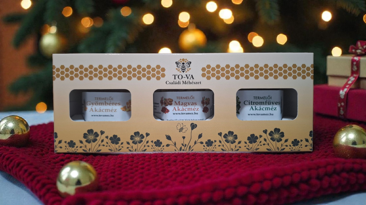 Ajándékcsomag – 3 × 150 g Karácsonyi ajándék